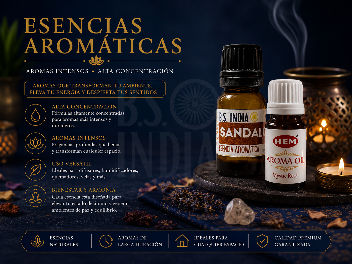 Esencias de la India