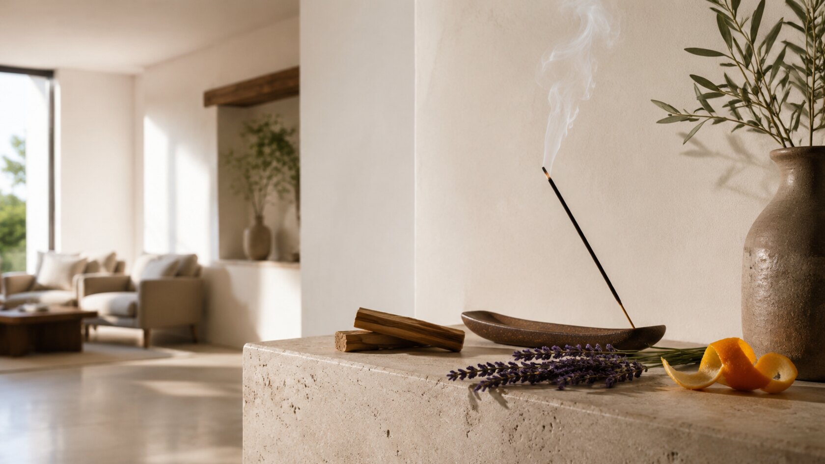 Cómo elegir un aroma de incienso para cada espacio de casa