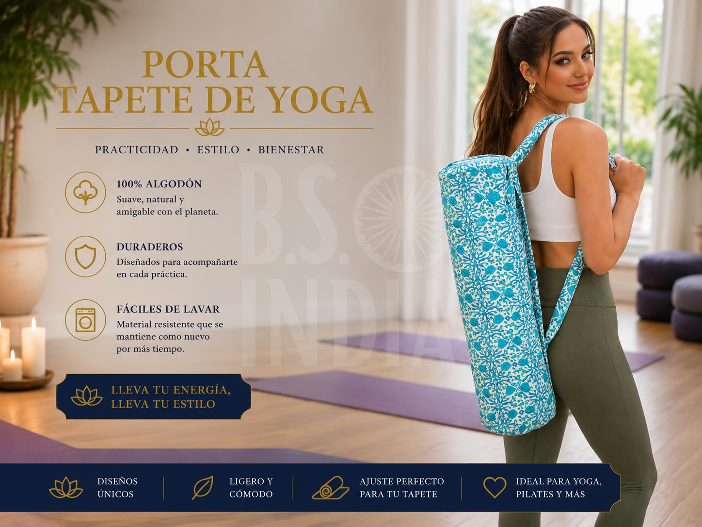 Porta Tapete Yoga